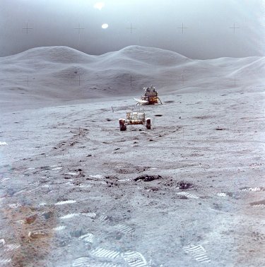 Apollo 15's landing site
