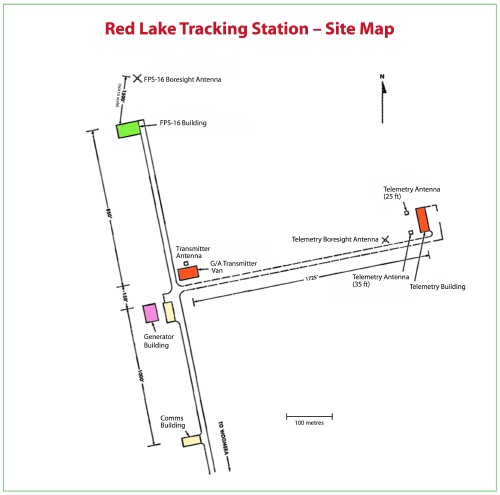 Red Lake site map
