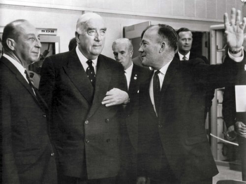 PM Menzies with Bob Leslie