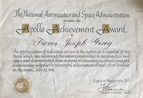 Apollo Achievemen Award