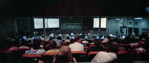 Mission Control during the Apollo 11 EVA.