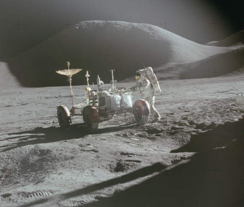 Rover preparation, EVA 1