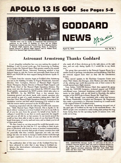 Goddard News