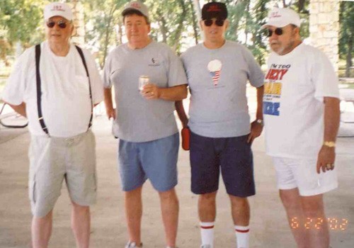 Tom Sheehan and friends 2002