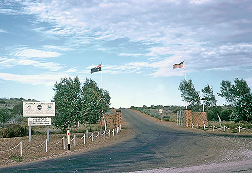 Entry to Carnarvon Tracking Station