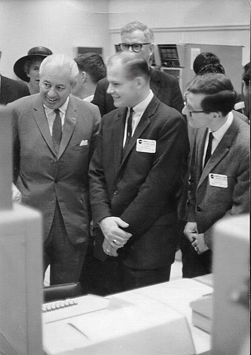 with PM Harold Holt