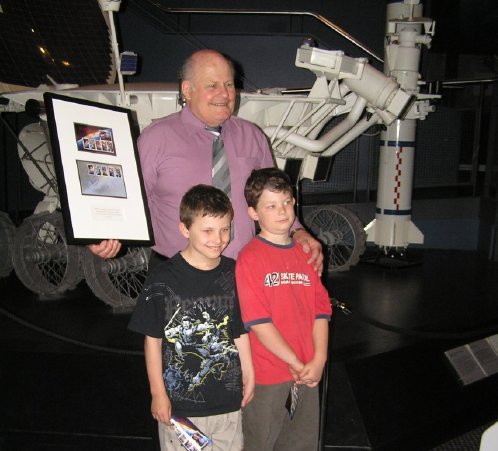 Ron and grandsons